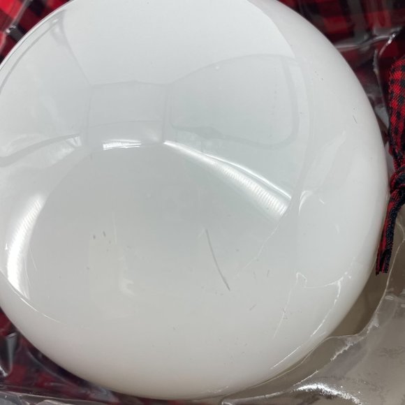 RAE DUNN. Santa Claus and Snowman Glass Christmas Ornaments-Gift Set - Picture 10 of 11